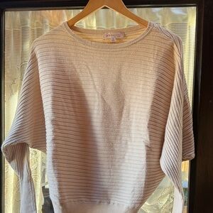 Philosophy Beige Textured Knit Top